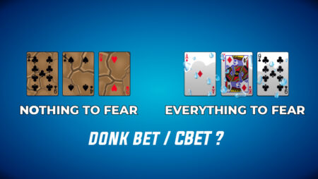 Donk bet et continuation bet