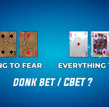 Donk bet et continuation bet